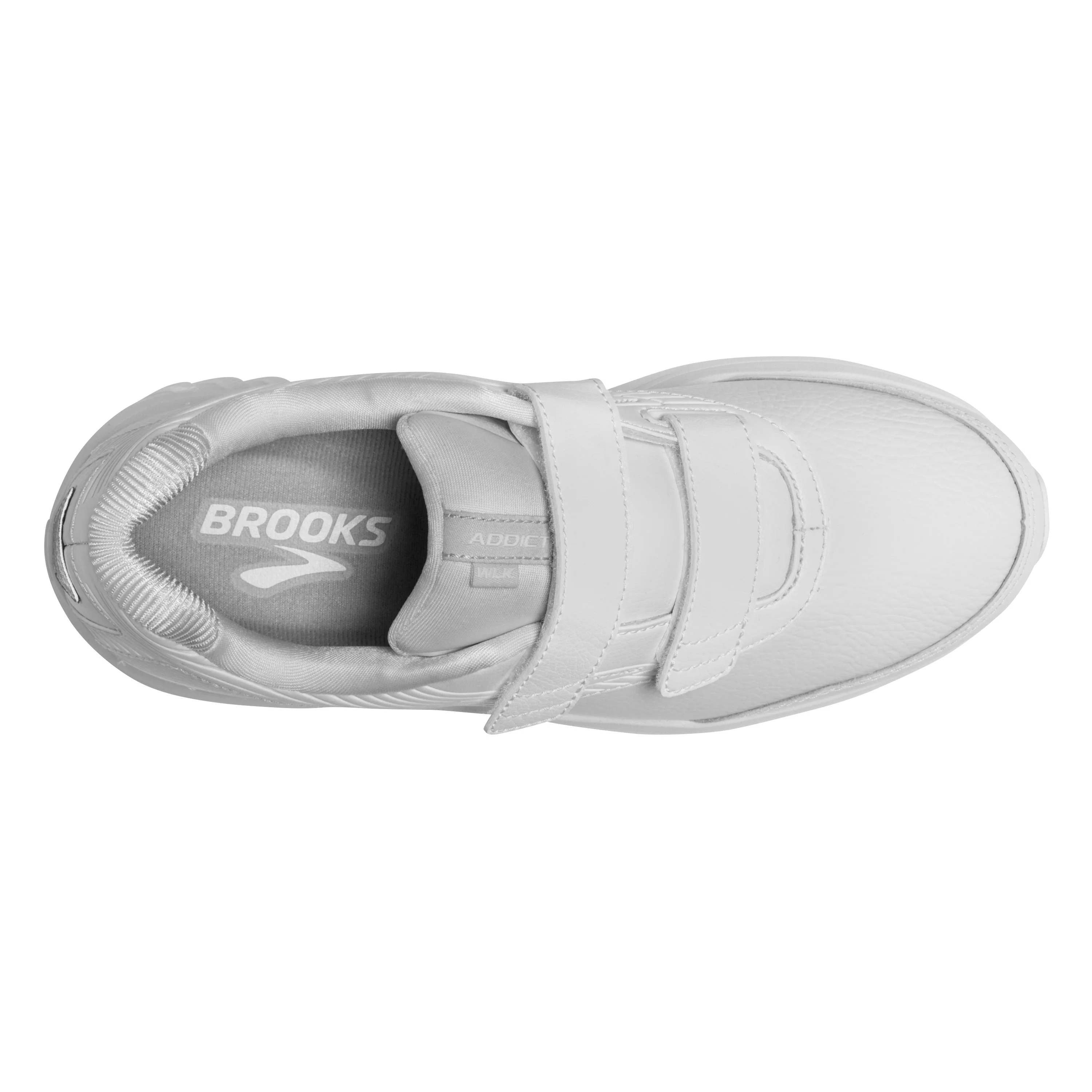 Women's Addiction Walker VStrap 2 Walking Shoe -White/White- Wide (D) - Image 5