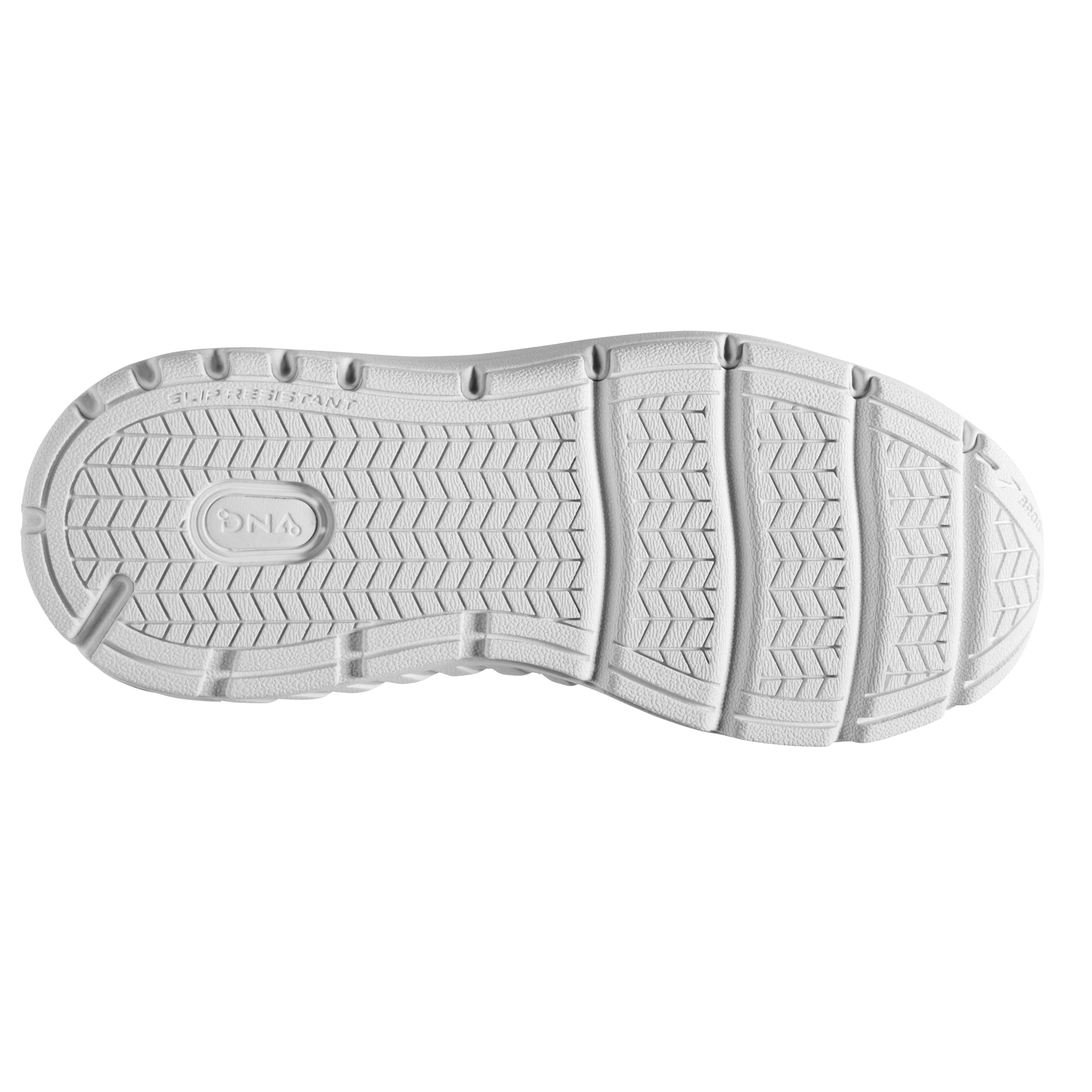 Women's Addiction Walker VStrap 2 Walking Shoe -White/White- Wide (D) - Image 6