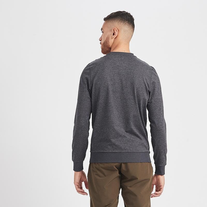 Men's Ponto Performance Crew - Charcoal Heather - Image 4