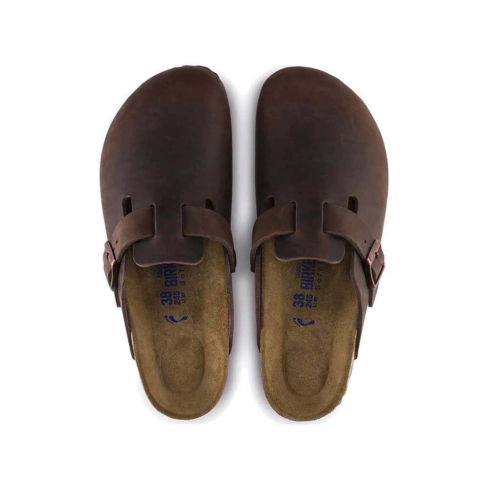 Boston Soft Footbed Oiled Leather Clog - Habana - Regular/Wide (D) - Image 4