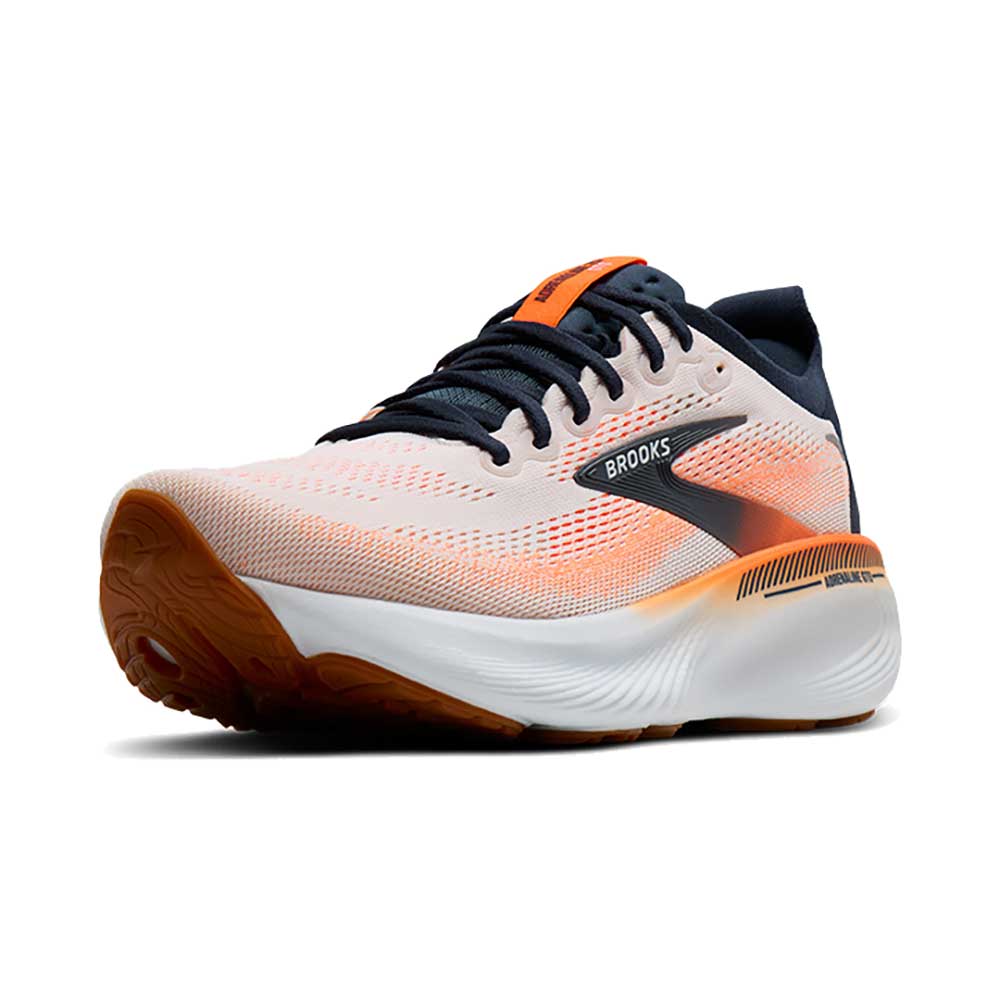 Men's Adrenaline GTS 25 Running Shoe - White/Spellbound/Orange - Regular (D) - Image 3