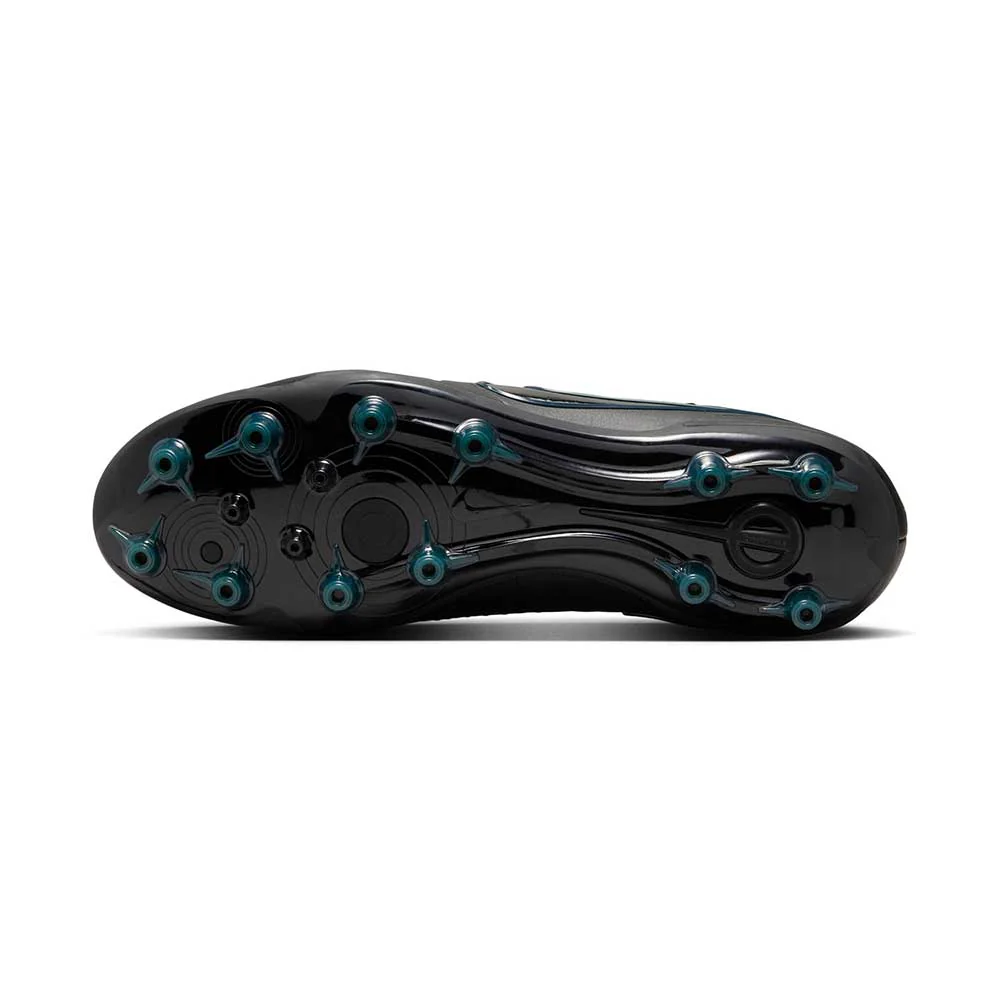 Nike Tiempo Legend 10 Pro Soccer Cleats - Black/Black-Deep Jungle - Regular (D) - Image 7