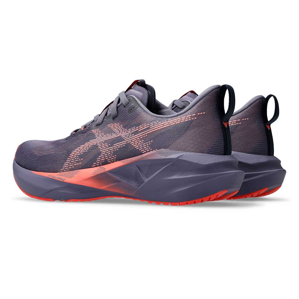 Women's Novablast 5 Running Shoe - Greyish Purple/Coral Reef - Regular (B) - Image 4