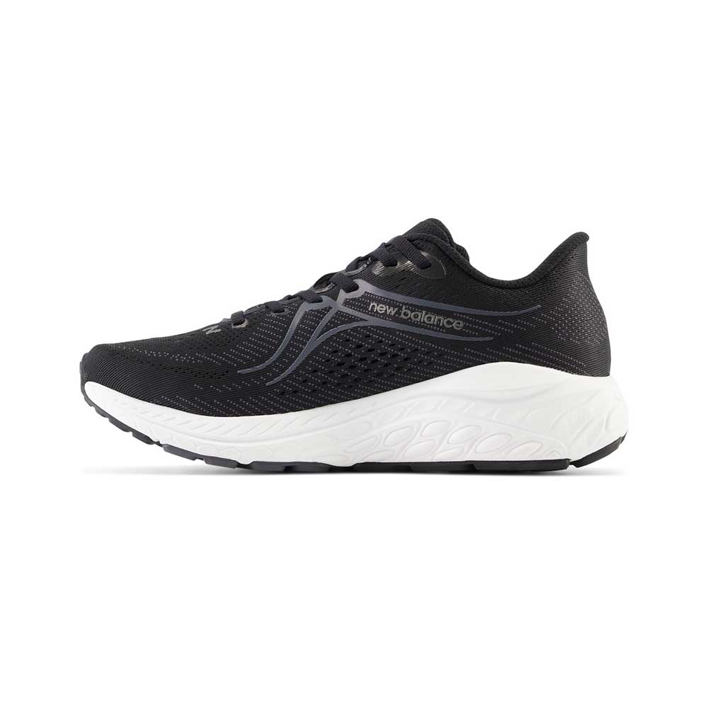 Youth Big Kids' Fresh Foam X 860v13 Running Shoe - Black/White - Regular (M) - Image 4
