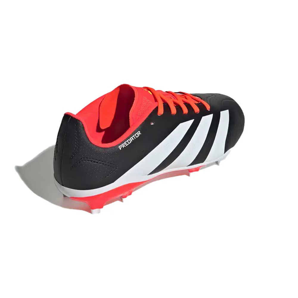 Youth Big Kids' Jr Predator League L FG Soccer Shoe - Core Black / Cloud White / Solar Red - Regular (M) - Image 3