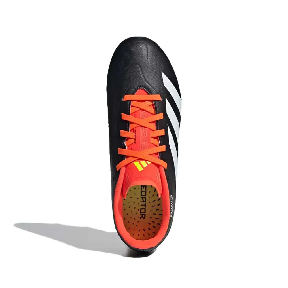 Youth Big Kids' Jr Predator League L FG Soccer Shoe - Core Black / Cloud White / Solar Red - Regular (M) - Image 6